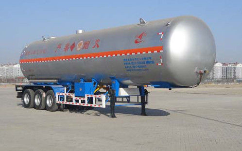 China del árbol 59.4CBM 3 remolque semi/remolques del transporte del GASERO para el transporte LPG proveedor