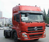 China Caballos de fuerza rojos DFL4180A5 del camión de la cabeza del tractor 4X2 con estándar de emisión EURO de V fábrica