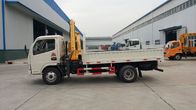 China El profesional camión volquete de 3,2 toneladas montó la grúa/el equipo de elevación fábrica
