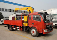 China El camión de la grúa móvil DFA1063DJ10 con Cummins 140 caballos de fuerza que hacen juego XCMG Crane fábrica