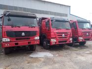 China 375 2dos camiones de volquete de la mano de HP, 6*4 LHD utilizaron los camiones de volquete para los animales de transferencia fábrica