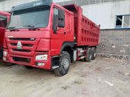 China HOWO utilizó el modelo de HP 6X4 de los camiones volquete 375 para el transporte de mina ISO aprobado compañía
