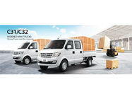 China Pequeño camión del cargo de C31 C32 camión del cargo de la luz de la capacidad de cargamento de 900 kilogramos con la sola cabina fábrica