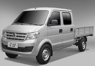 China C32 doblan el mini camión 2 Seat del cargo de la cabina con el motor del kilogramo 1200cc de la capacidad 800 fábrica
