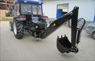 Coloree los tractores de granja modificados para requisitos particulares de la agricultura, tractor de 4x4 40 HP con el cargador