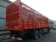Camión de la cerca del enrejado de DFL 1311 8x4 Cargo Van Truck LHD/RHD para el transporte animal