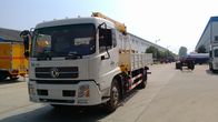 China El vehículo/el camión montó la grúa, buen funcionamiento montado camión móvil del alzamiento fábrica