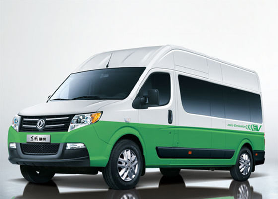 Autobús de Dongfeng del pequeño de Van/15 asientos del viaje tejado largo eléctrico de la distancia entre ejes alto mini