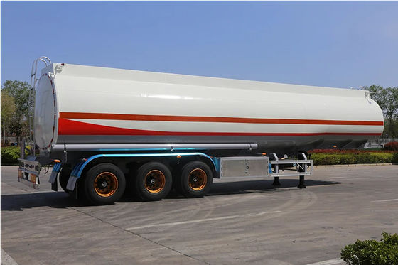 7000 galones de combustible diesel portátil tanque de combustible remolque tanque de aceite 3 ejes de acero de carbono