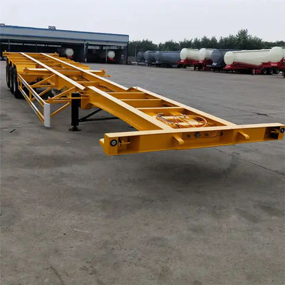 Nuevo diseño 3 Ejes Contenedor Esqueleto Chasis Semirremolque 40ft Esqueleto Semirremolque