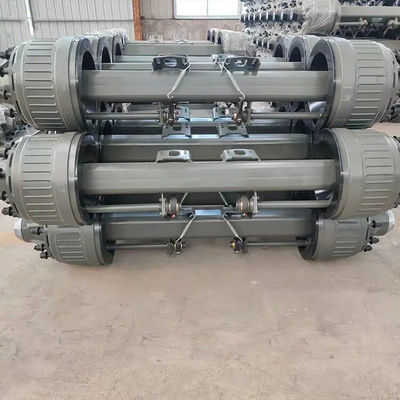China Factory Axel de remolque Axel 20T con llantas de remolque Ruedas de remolque proveedores de piezas